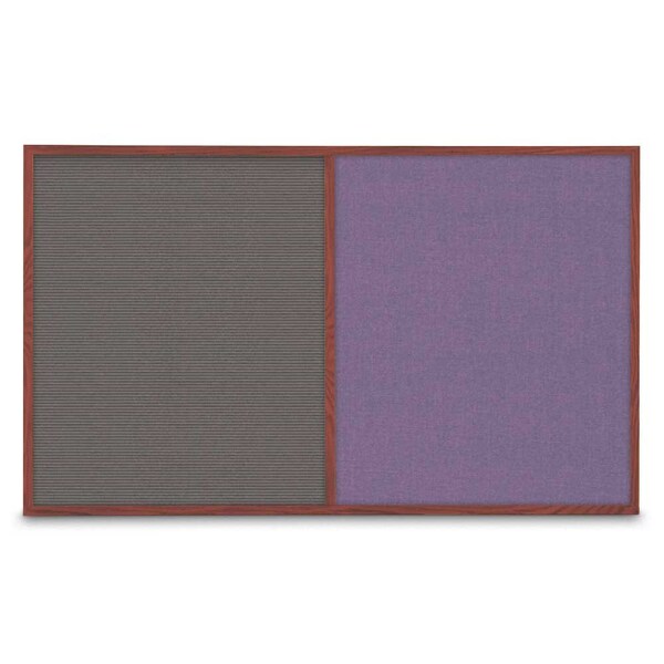 Enclosed Corkboard, 1 Door, 18"x24", 4" Fra